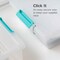 Plastic Storage Bins Containers with Lids (Clear/Seafoam Blue)